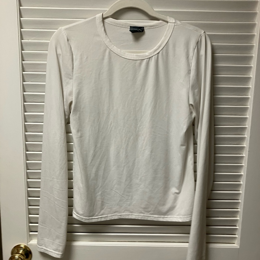 Olivia Rae White Cotton Top